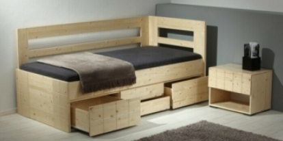 Kinderbett mit Schubladen Hanny II. 90x200 cm