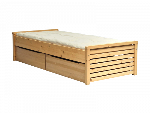 Bett aus Fichtenholz Thomas I. 90x200 cm