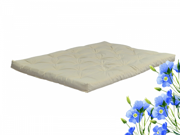 Leinen-Futon