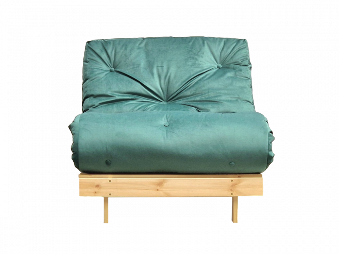 Root unlackiertes Futon-Schlafsofa