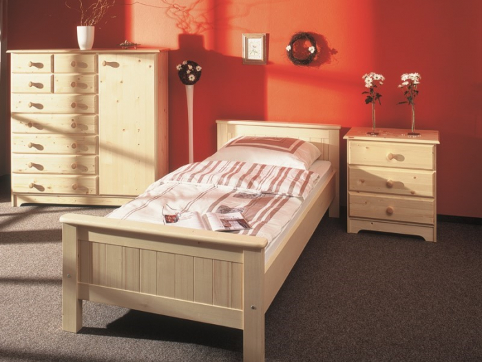 Anna-Bett 090x200 in Naturfarbe