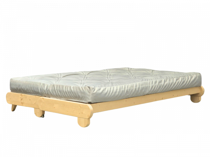 Futon-Couch als Bett